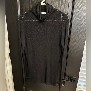 Zara Black Turtleneck Sweater